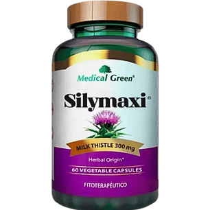 Silymaxi Milk Thistle 300 mg 60 Cápsulas Medical Green