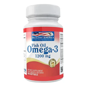Omega 3 1200 mg 200 Softgels Healthy America