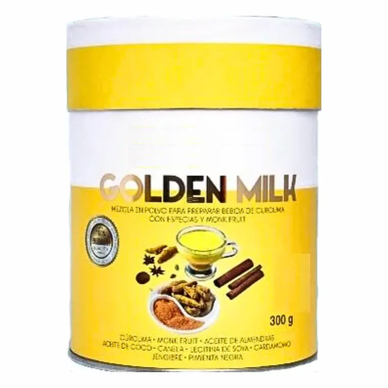 Golden Milk 300 gr Cúrcuma y Monk Fruit 1