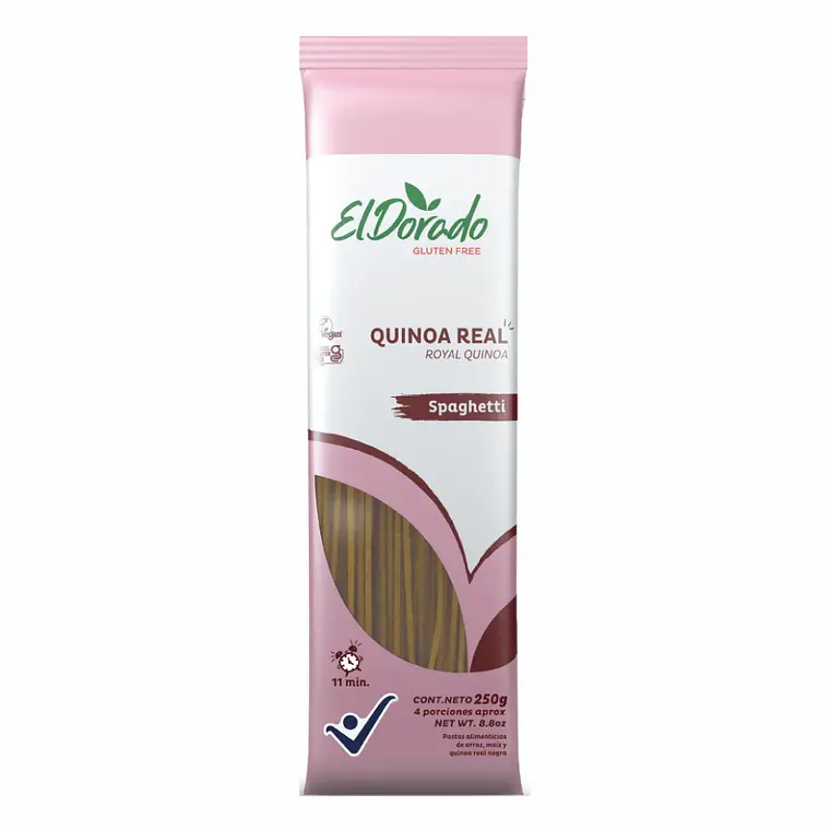 Spaghetti de Quinoa Real 250 g El Dorado 1
