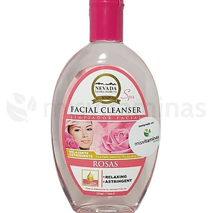 Limpiador Facial Rosas 225 ml Nevada