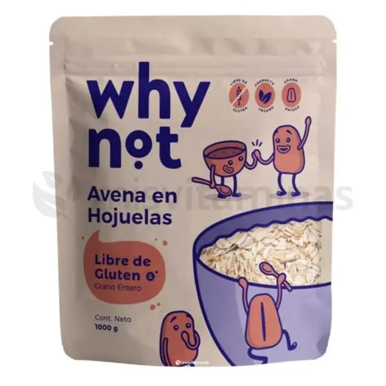 Avena en Hojuelas 1000 gr Why Not 1