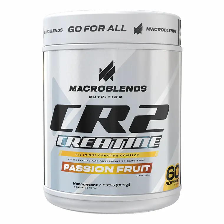 CR2 Creatina Monohidratada Macroblends 60 servicios 1