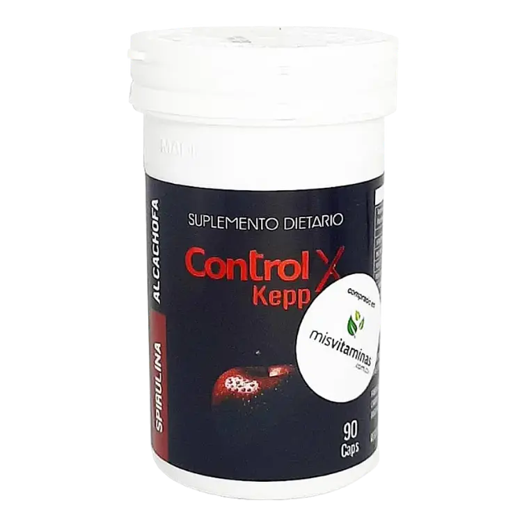 Control X Keep Spirulina y Alcachofa 90 Cápsulas 1