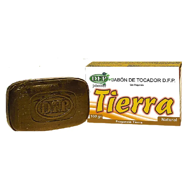 Jabón Natural Fragancia Tierra 100 gr DFP 1