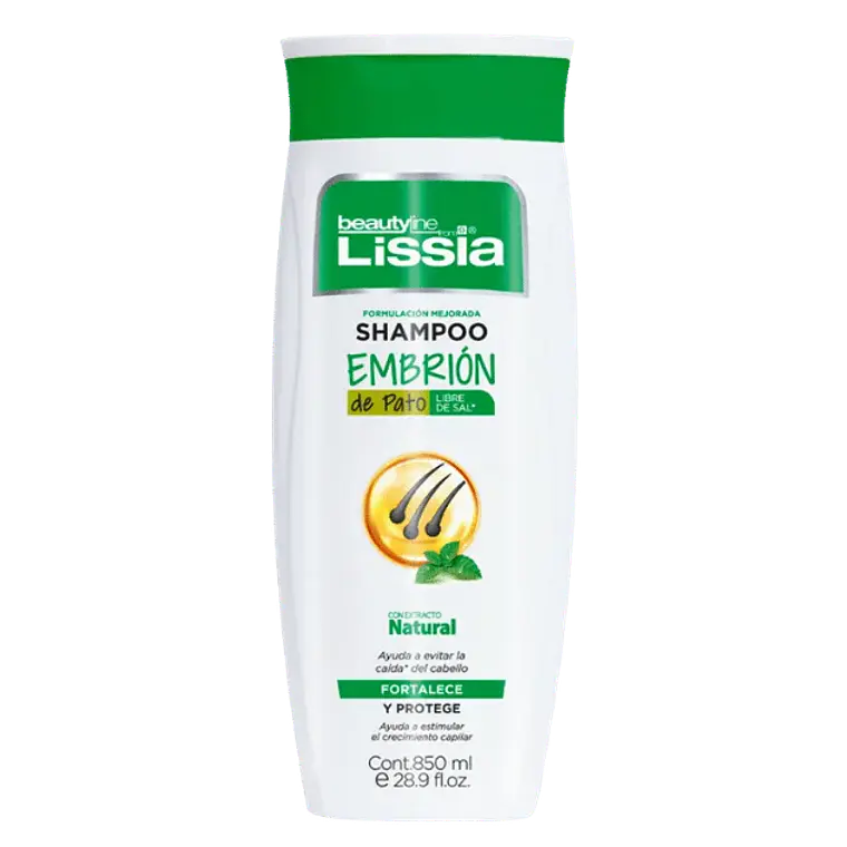 Shampoo Embrion de Pato 850 ml Lissia 1