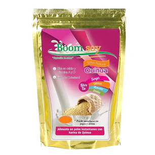 Leche en Polvo con Quinua 250 gr Boom Soy