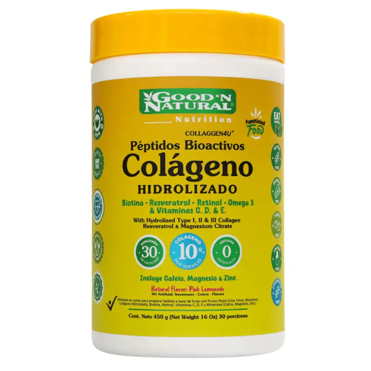 Péptidos de Colageno Hidrolizado 450 grs Good´N Natural 1