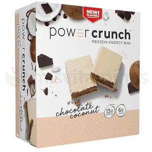 Power Crunch Caja de 12 Chocolate Coconut
