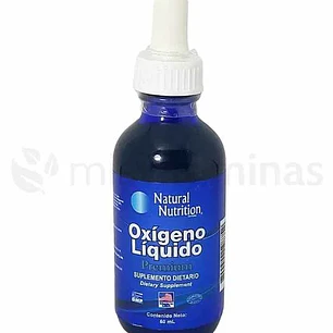 Oxígeno Líquido Premium Natural Nutrition 60 ml