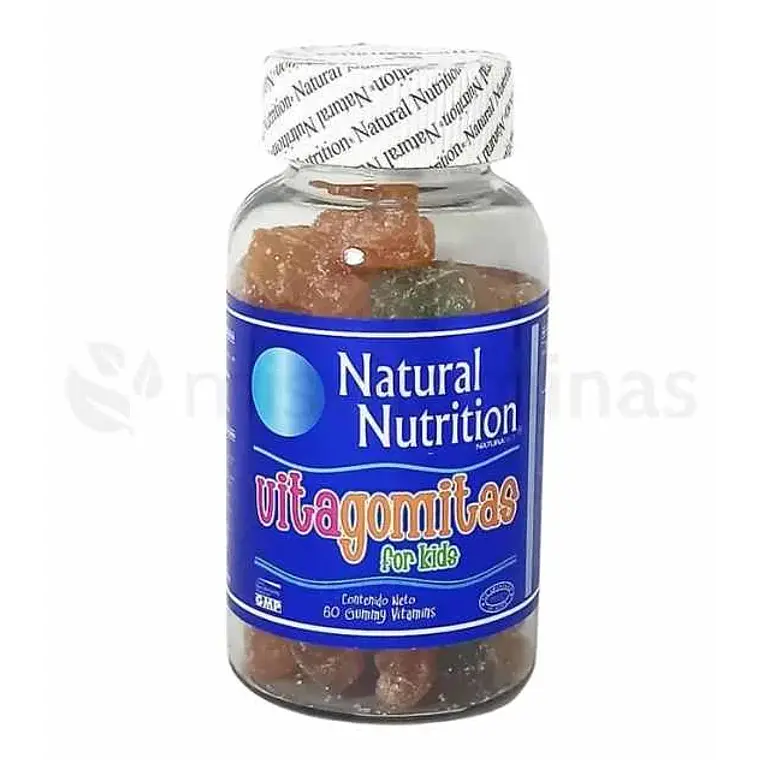Vitagomitas para Niños 60 Gomas Natural Nutrition 1