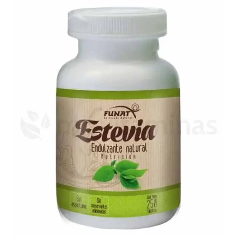 Estevia Endulzante Natural Funat 250 Tabletas 1