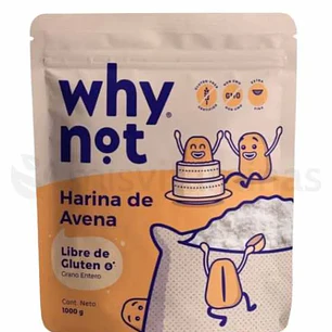 Harina de Avena Why Not 1000 gr