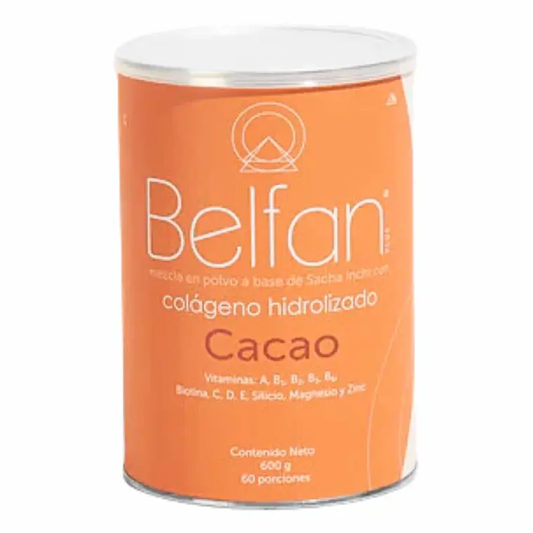 Colágeno Hidrolizado Cacao 600 g Belfan 1