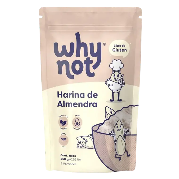 Harina de Almendras Why Not 250 gr 1