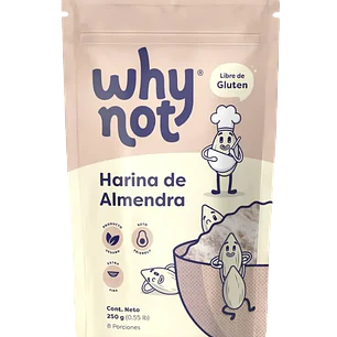 Harina de Almendras Why Not 250 gr