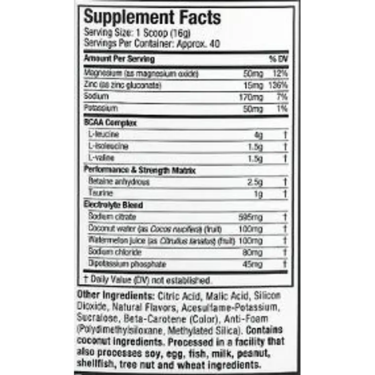 Amino Build Performance-Enhancing Muscletech 40 Servicios 2