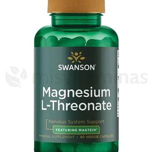 Magnesium L Threonate 90 Cápsulas Swanson