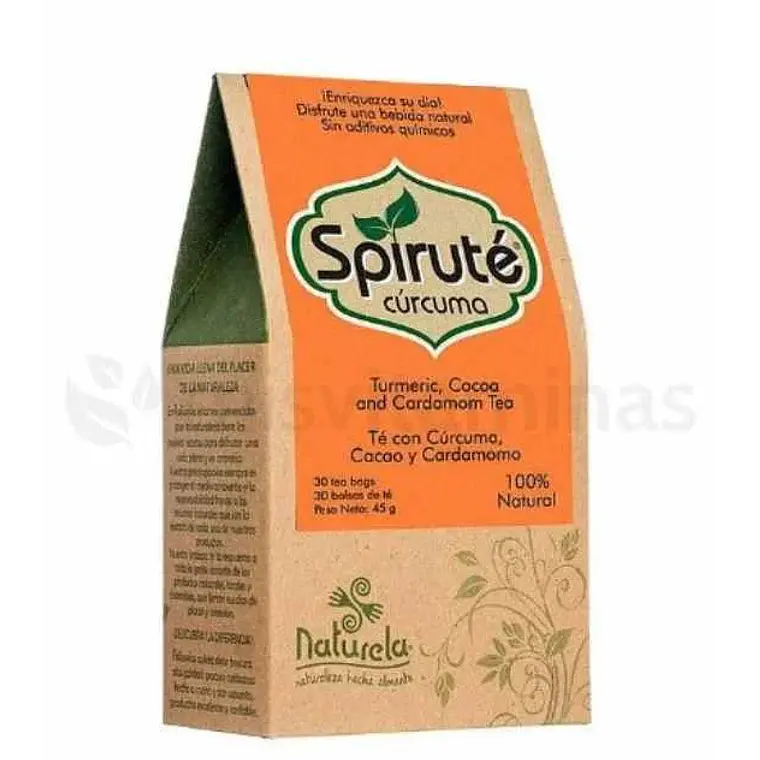 Spiruté Cúrcuma Infusión 20 Tisanas Naturela 1