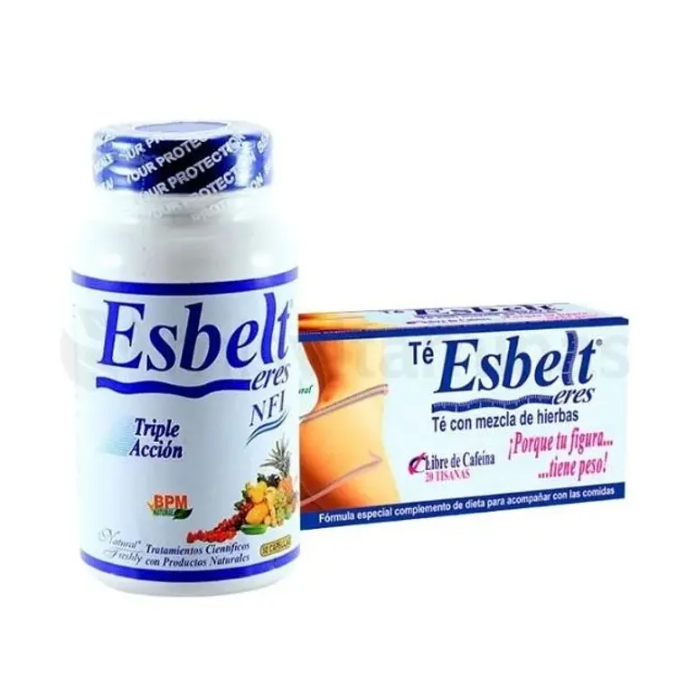 Combo Esbelt Cápsulas y Té Natural Freshly 1