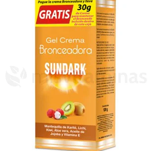 Gel Crema Bronceadora Sundark 120 gr