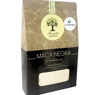 Maca Negra Peruana Premium 250 gramos Maravillas Cuánticas