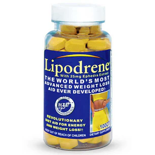 Lipodrene Hi-Tech 100 Tabletas Termogénico | Hi-Tech Pharmaceuticals