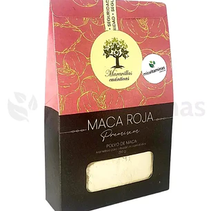 Maca Roja Peruana Premium 250 gramos Maravillas Cuánticas