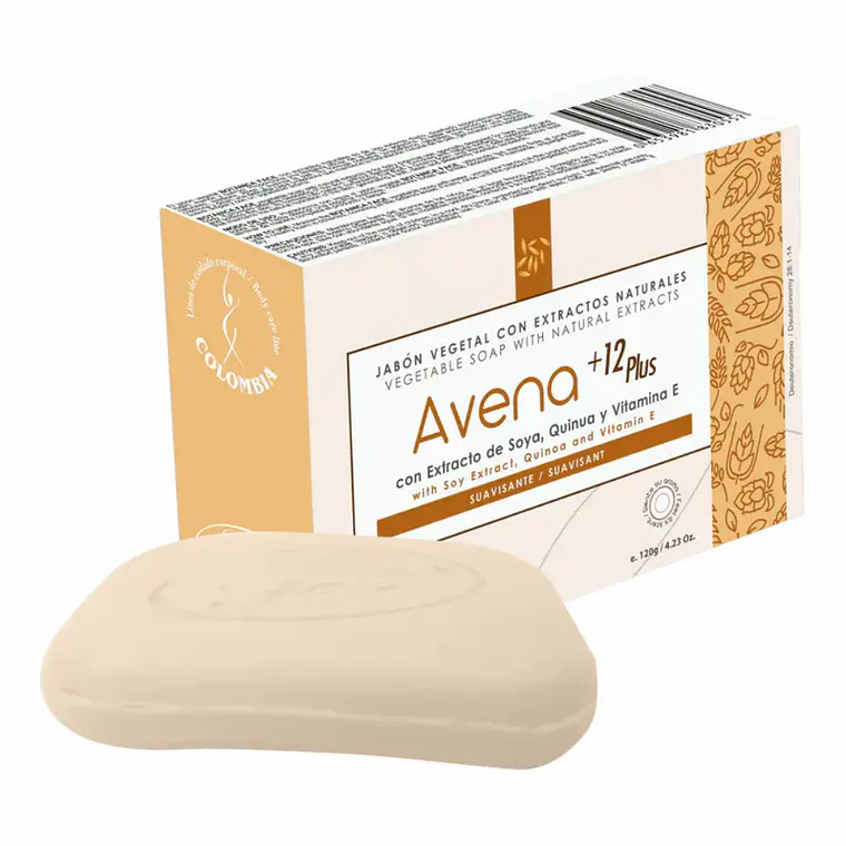 Jabón Suavizante de Avena con Vitamina E Botanica Face 1