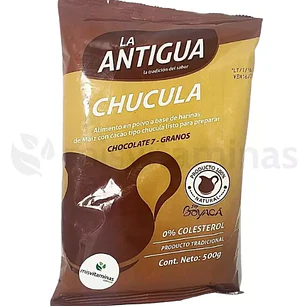 Chucula Chocolate 7 granos 500 gr La Antigua