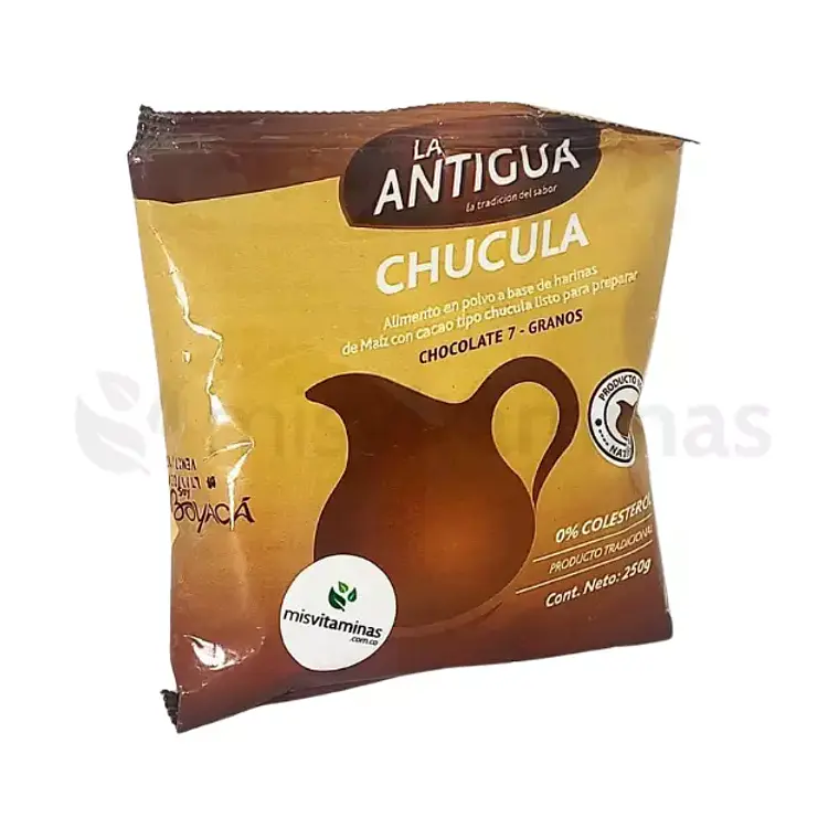 Chucula Chocolate 7 Granos 250 gr La Antigua 1