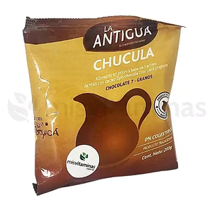 Chucula Chocolate 7 Granos 250 gr La Antigua
