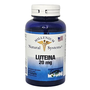 Luteina 20mg 60 Softgels Natural System