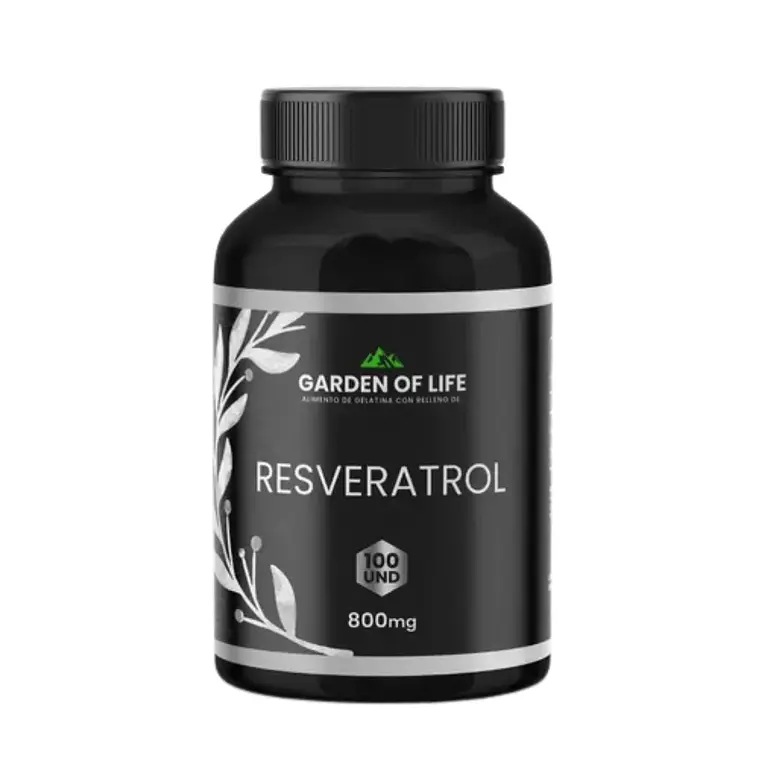 Resveratrol Garden Of Life 100 Softgels 1