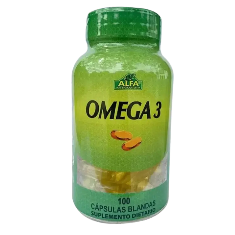 Omega 3 100 Softgels Alfa Vitamins 1