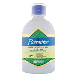 Enjuague Bucal de Salvia 240 ml Botanitas
