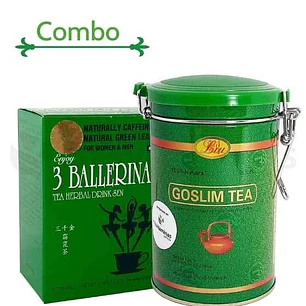 Combo Té Goslim y Té 3 Ballerinas