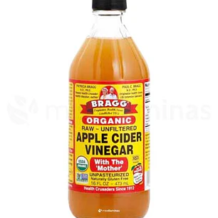 Vinagre de sidra de manzana BRAGG 16 oz 473ml