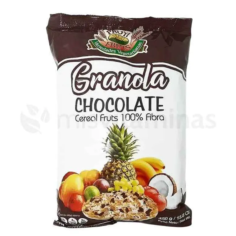 Granola de Chocolate Cereal Proti Fruts 450 gr 1