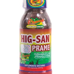 HIG-SAN Prame 100 Cápsulas Uña de Gato con Achicoria