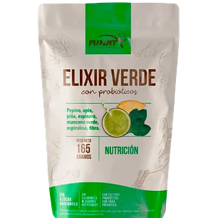 Elixir Verde Con Probioticos Funat 165 Grs