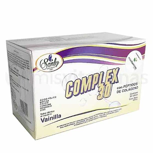 Complex 30 con Péptidos de Colágeno Sanly 30 Sobres