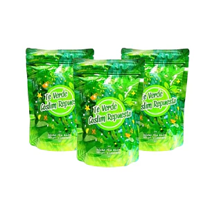 Combo Té Verde Goslim Repuesto 30 Tisanas Liu por 3 Unidades
