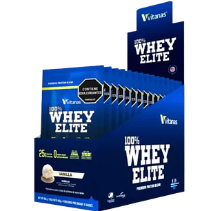 Whey Elite Caja 15 sobres Vainilla Vitanas