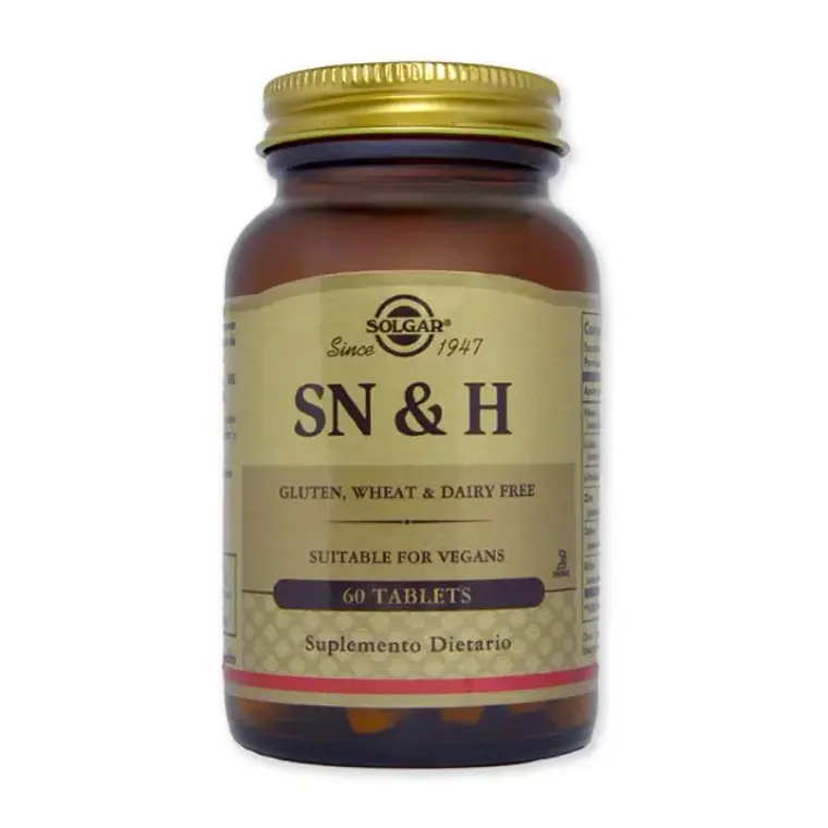 SN & H Solgar 60 Tabletas Skin Hair 1