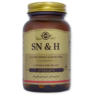 SN & H Solgar 60 Tabletas Skin Hair