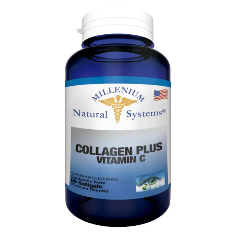 Collagen Plus Vitamin C 60 Softgels Natural Systems 1