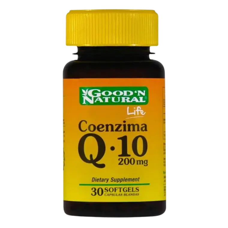 Coenzima Q10 200 mg 30 Softgels Good´N Natural 1