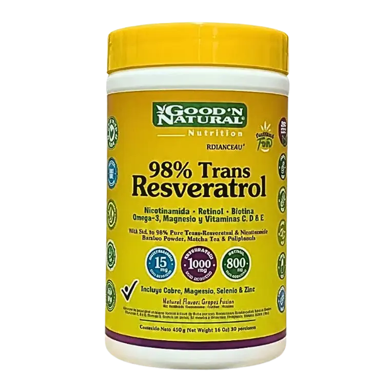 Trans Resveratrol 450 gramos Good´N Natural 1