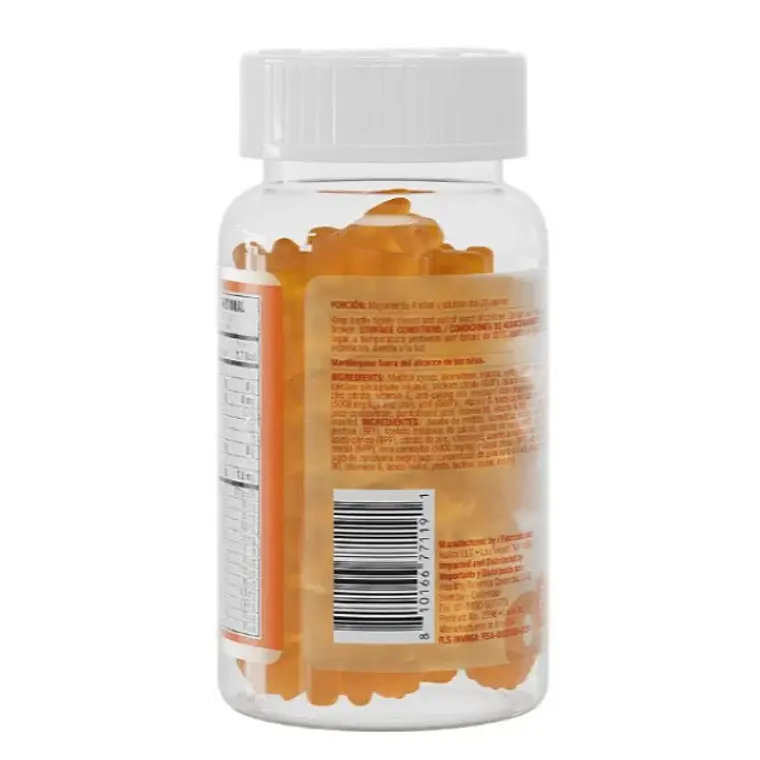 B Complex Gummies Healthy America Sabor Naranja 60 Gummies 2
